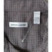 NEW Pierre Cardin Men's Brown Small Check 100% Cotton Dress Shirt Size Medium