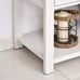 NEW Farmhouse Double Door Coffee Bar Cabinet, White