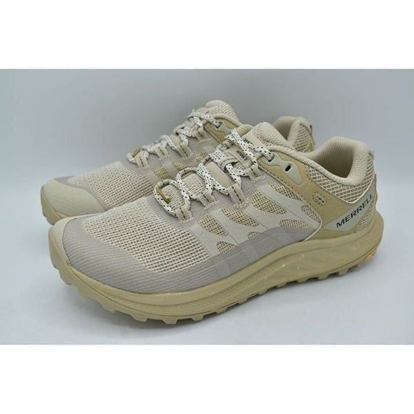 Merrell Womens 11 Antora 3 Oyster Trail Running Shoes Sneakers