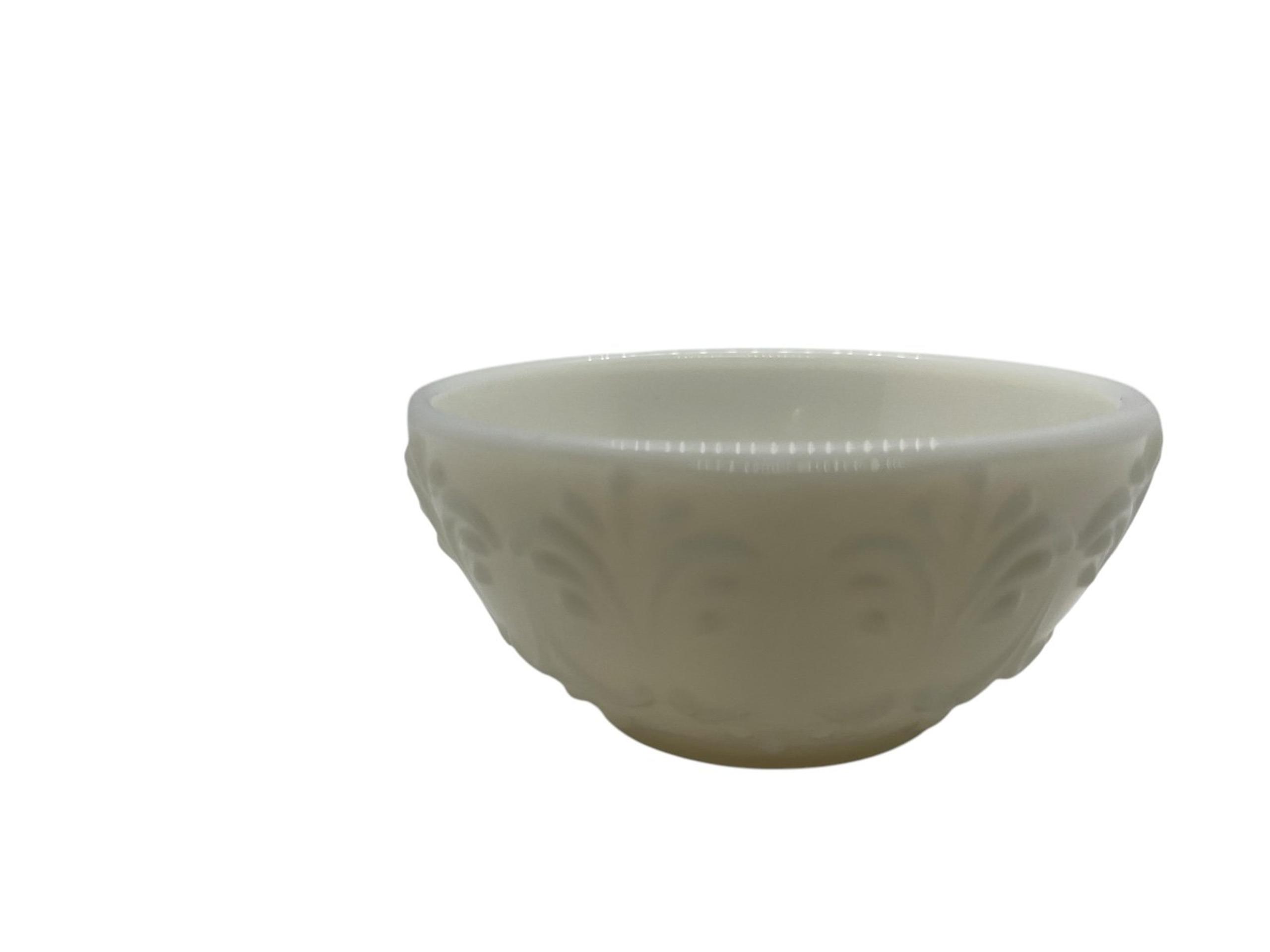 1 Pioneer Woman White Glass Bowl Condiment Dip Prep Bowl 3.5”