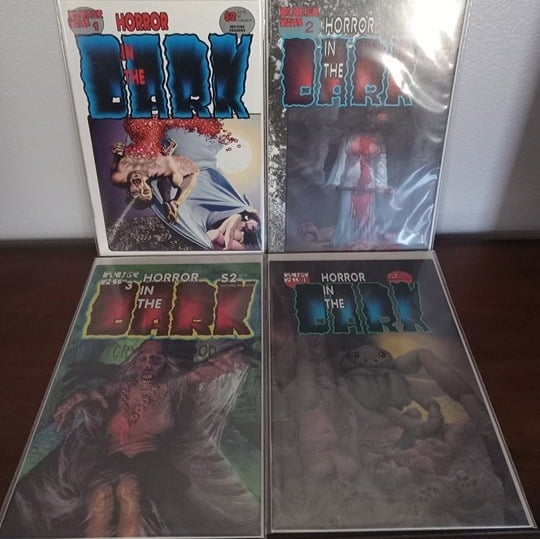 Horror in the Dark #1-4 Fantagor Press Comics Richard Corben Mature Readers