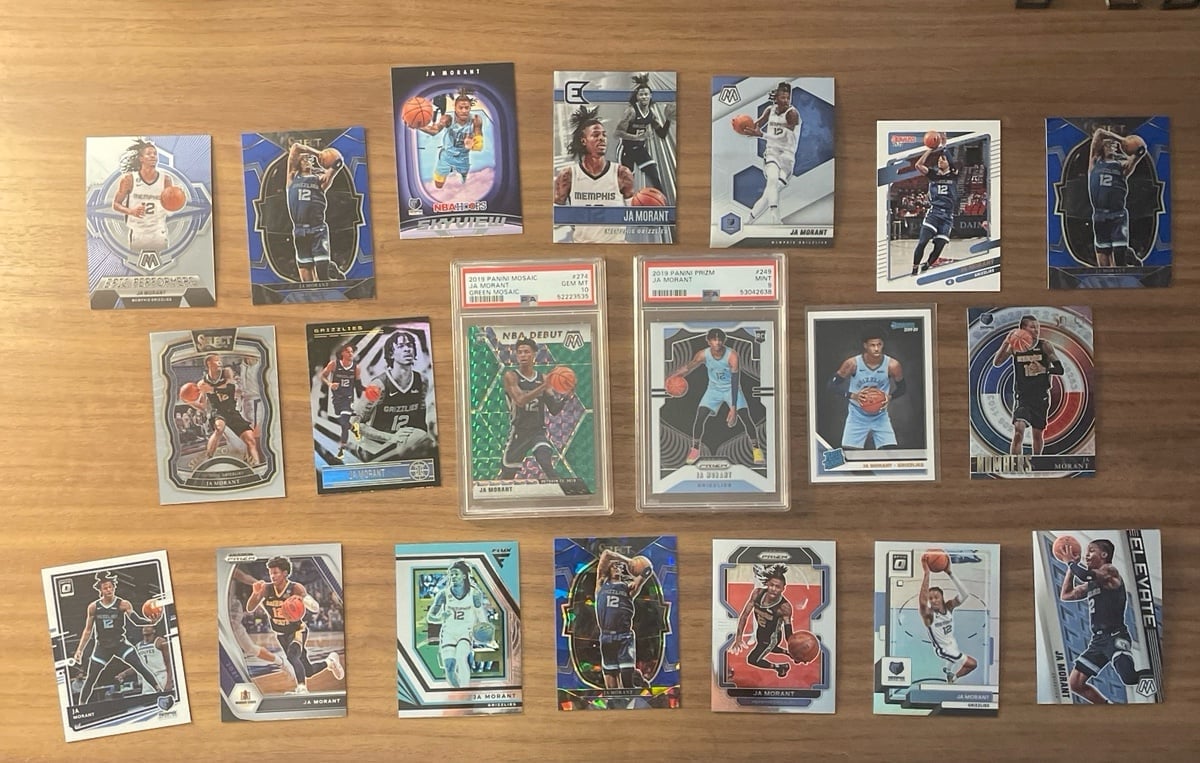Massive Ja morant card lot