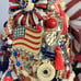 July 4th Jeweled Tree