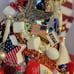 July 4th Jeweled Tree