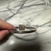 Vintage Sterling Silver Gemstone Bracelet Bangle