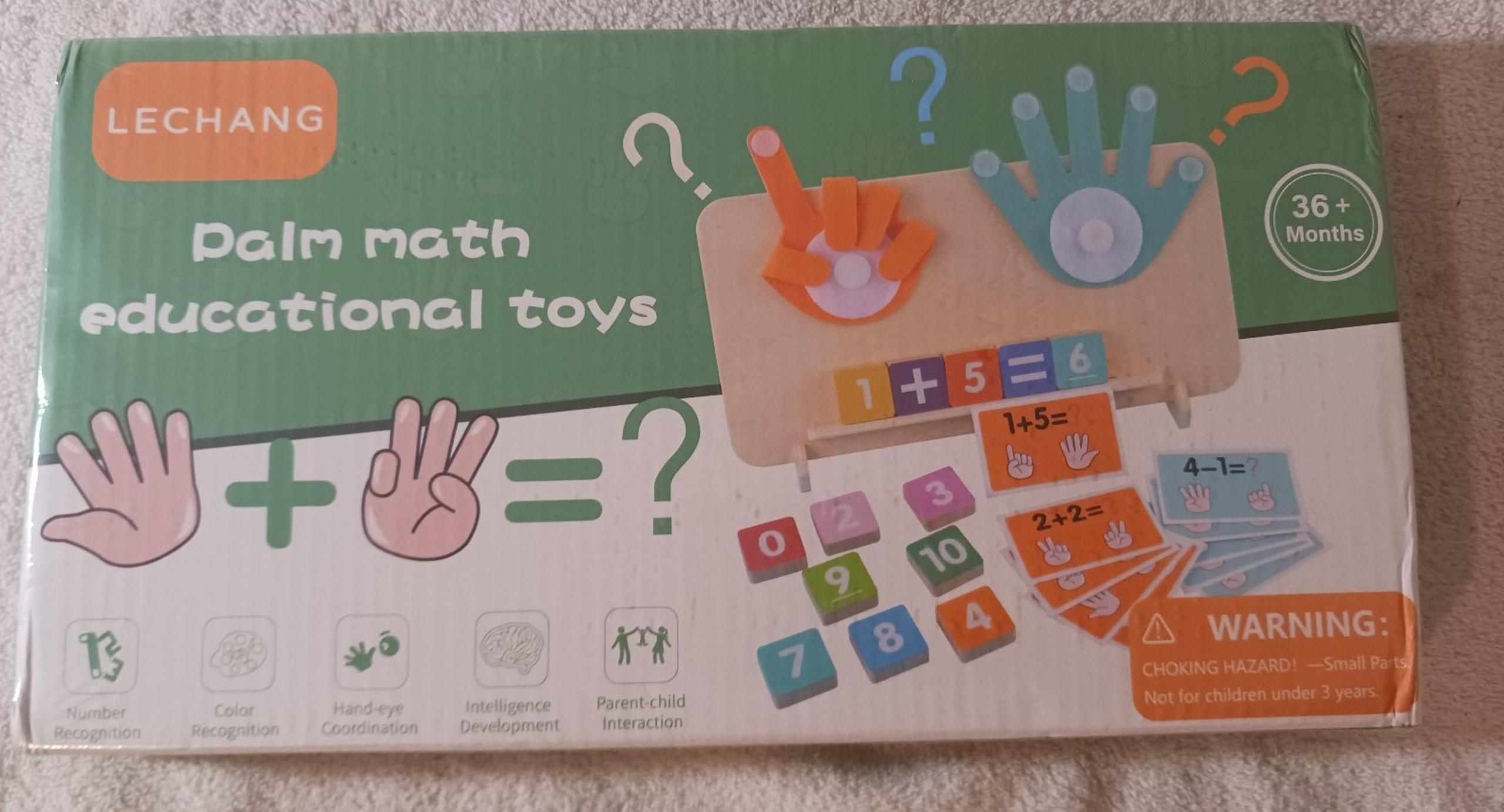 PALM MATH EDUCATIONAL TOYS SEALED BOX