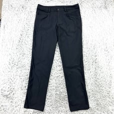 Lululemon ABC Pants Men's 36 Actual-35x33.5 Black Performance Stretch