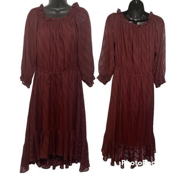 Nanette Lepore High Low Midi Dress