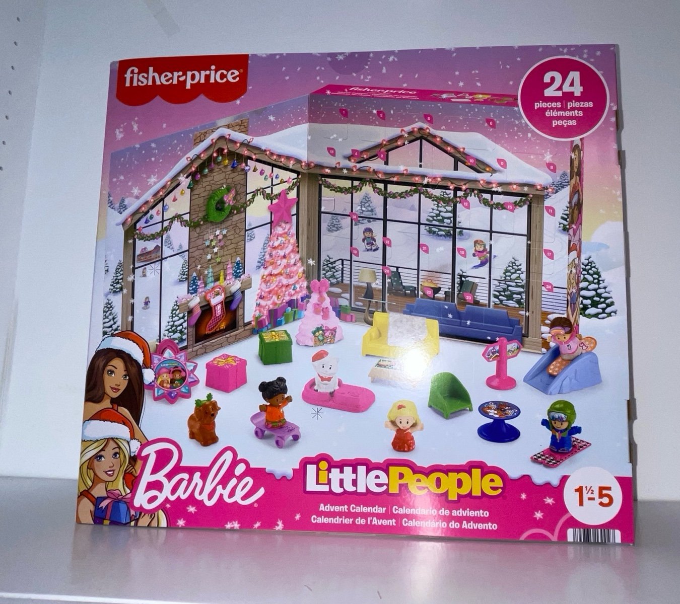 Barbie little people fisher price NEW advent calendar WOW!