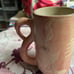 Artisan made Vintage Stone Age Handmade Stone Ceramic Mug Creative Primitive