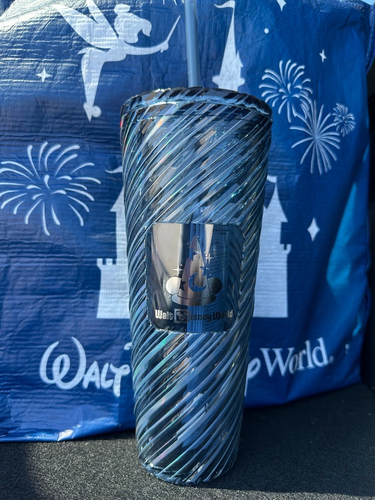 Disney parks 2025 Sorcerer Mickey WDW Starbucks slate blue tumbler