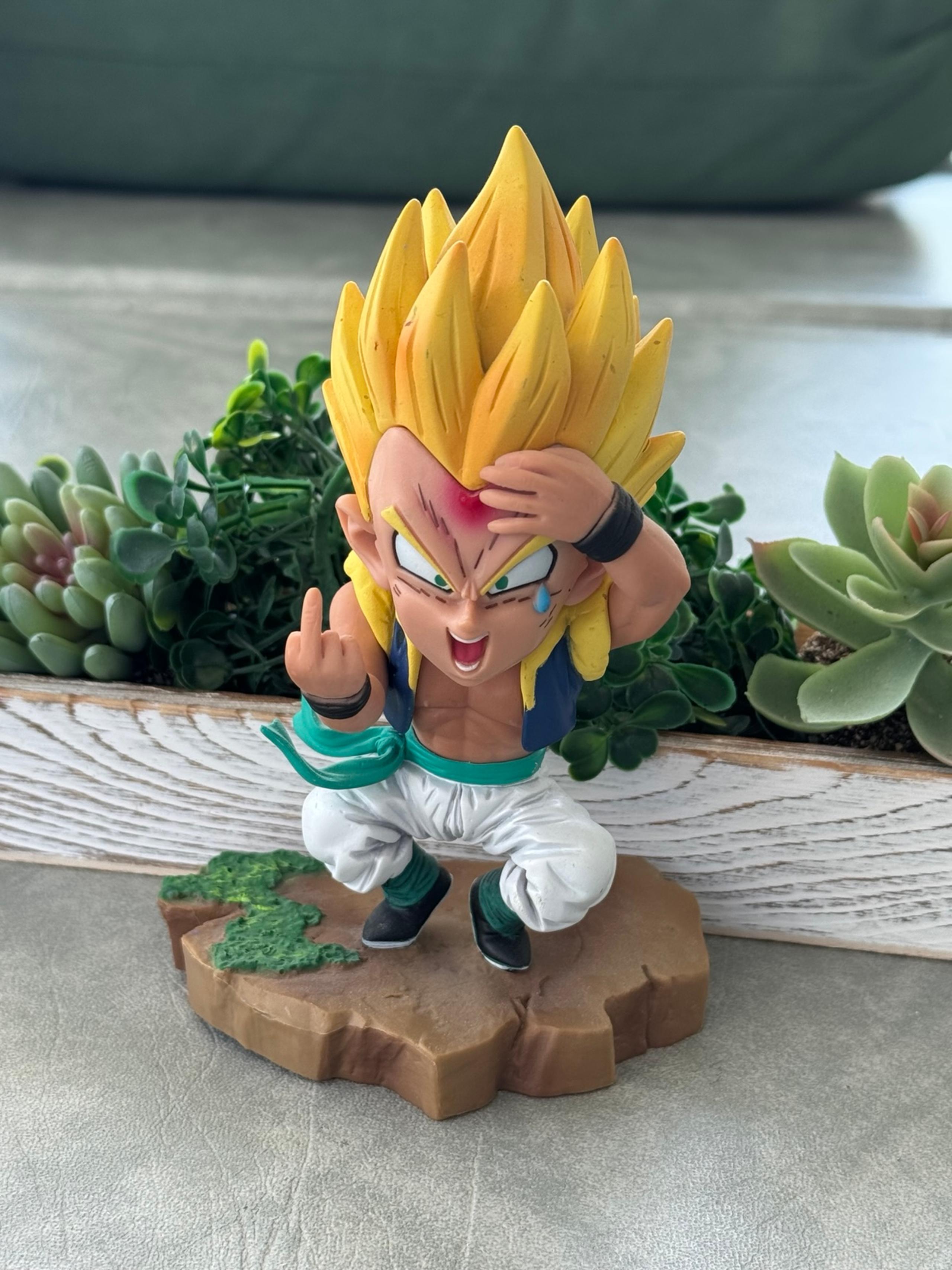 Dragon Ball Z Figurine Gotenks Fusion Trunks Goten Super Saiyan Toy Collection