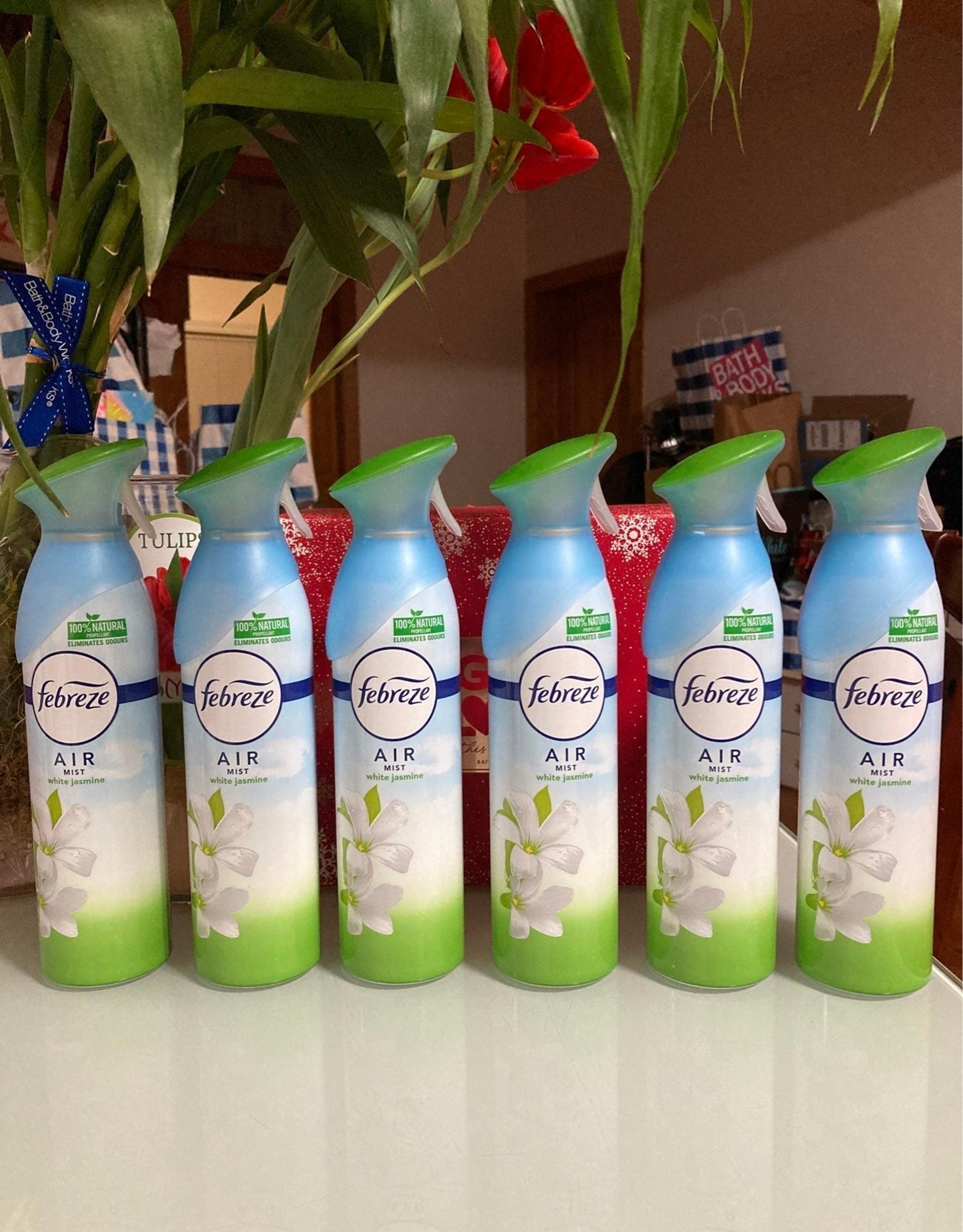 Febreze White Jasmine Air Freshener X6