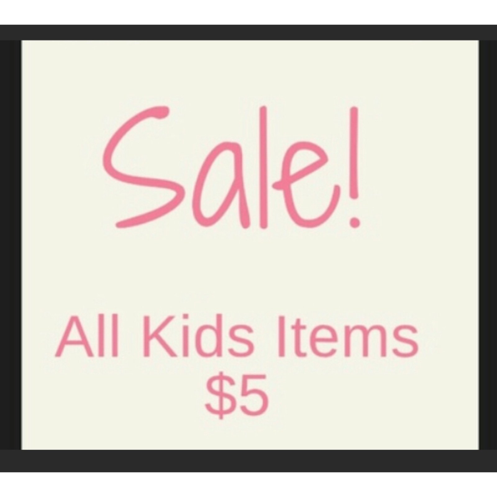All kids clothes 5