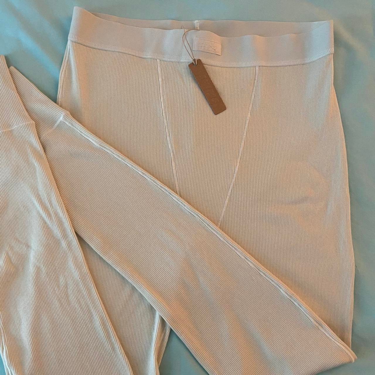 SKIMS COTTON RIBBED LEGGINGS