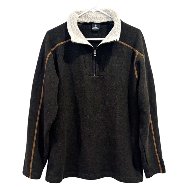 Kuhl Alfpaca Europa Fleece ¼ Zip Pullover Size Large