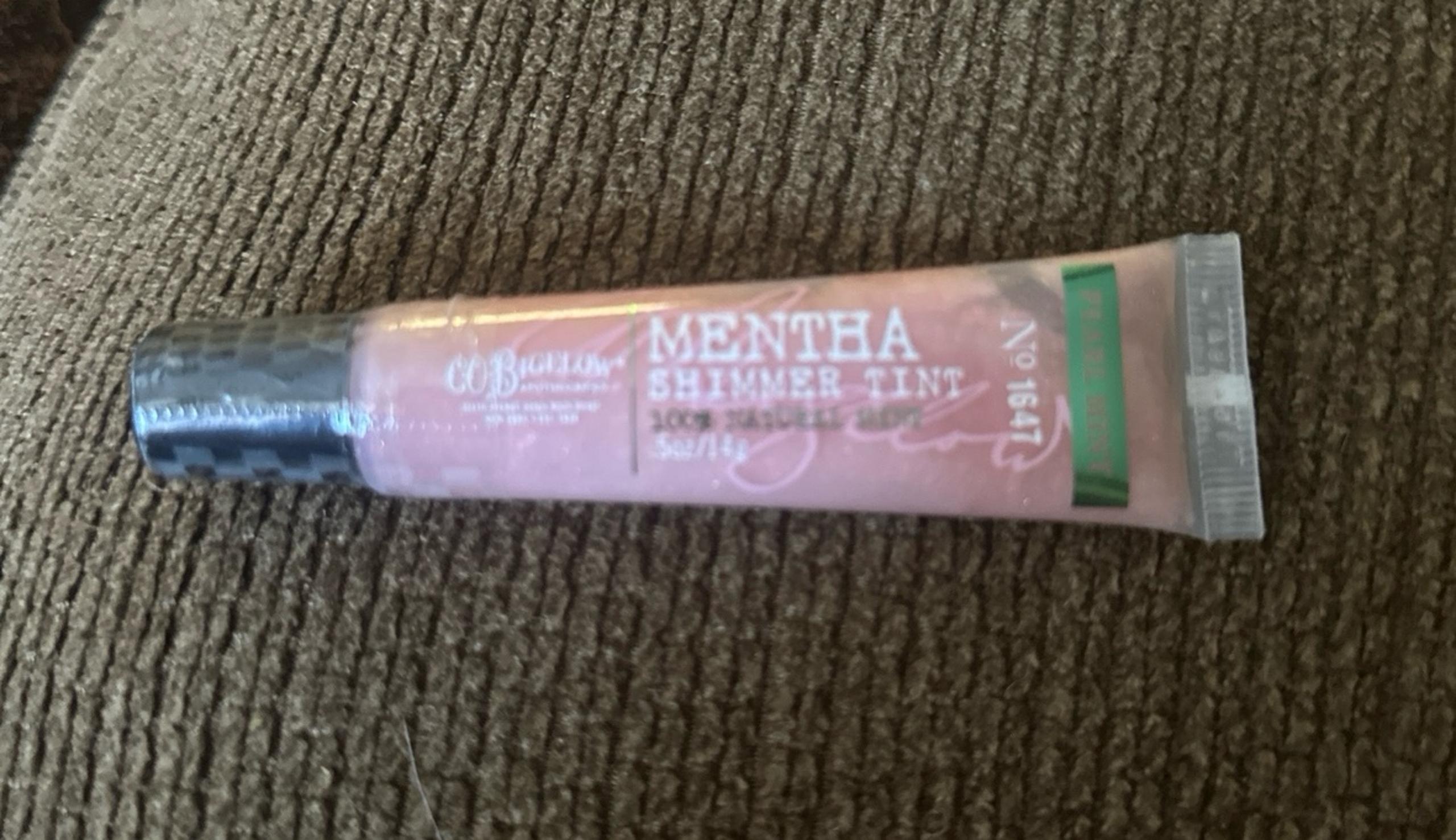 Bigelow shimmer tint