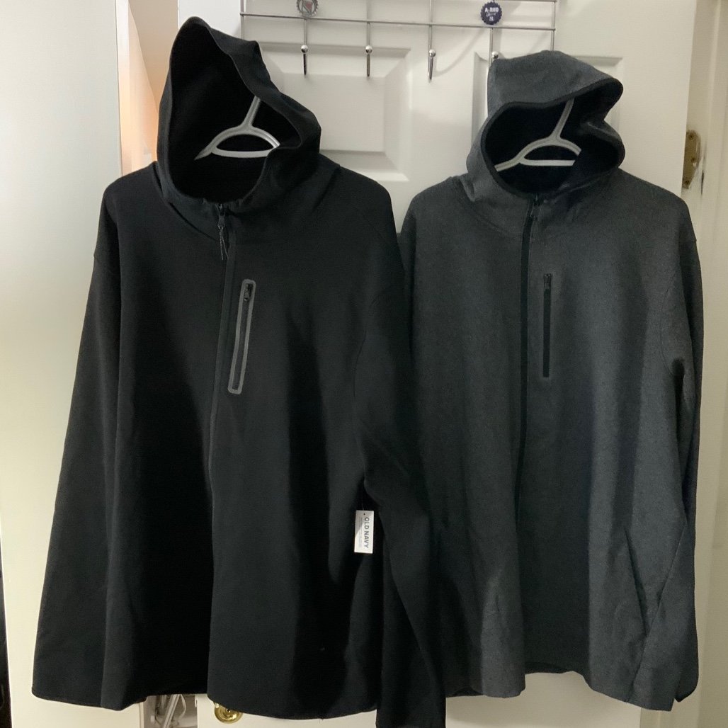 *2* NEW OLD NAVY BIG MAN JACKETS SZ: 3XL PERFECT GIFT 4 THE BIG MAN THIS HOLIDAY