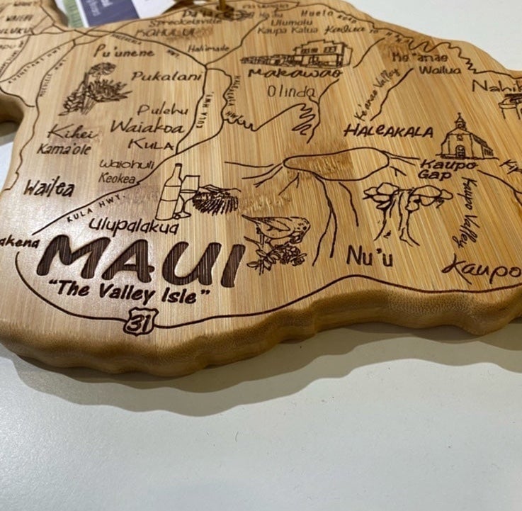 Beautiful Maui Cheeseboard/Serving Board