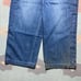 Vintage y2k baggy jeans carpenter wide leg skater hip hop JNCO style rave 38x32