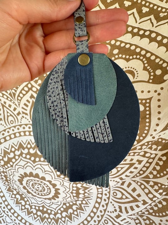 Portland Leather Goods Neptune Picasso Charm