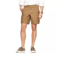 Dockers Supreme Flex Men Khaki Shorts Size 34