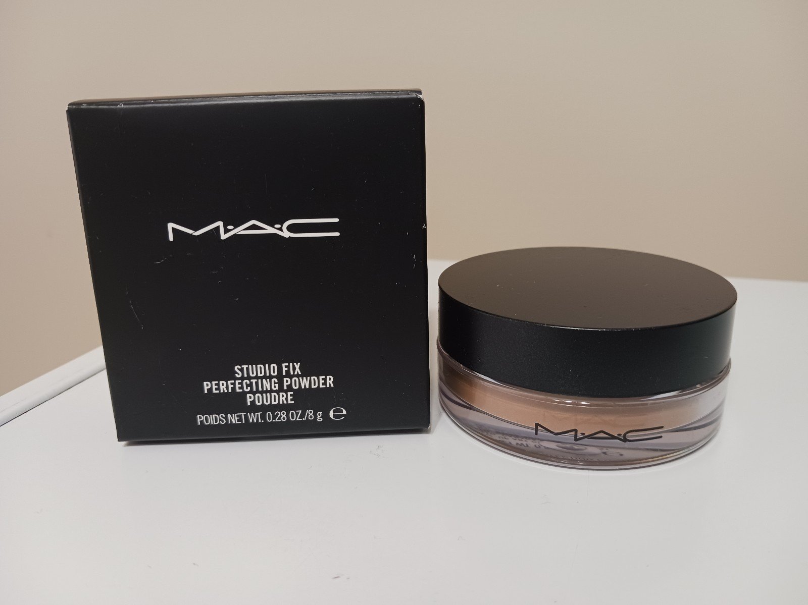 MAC Studio Fix Perfecting Powder DARK 0.28oz Full Size BNIB