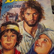 Vintage 1990 The Illustrated Bible for Children
