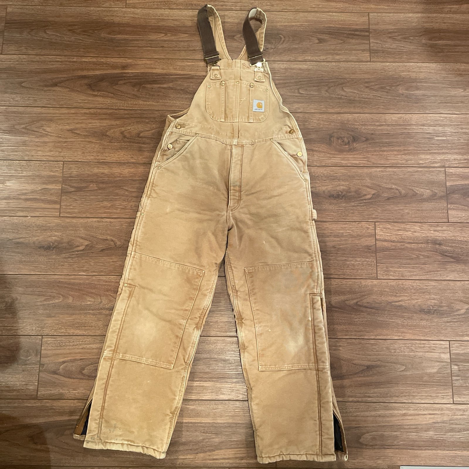 Vintage Carhartt Overalls Double Knee