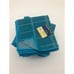 Set of 2 Microfiber Scrubbers Dish Rags 12 x 12 Teal by Home Collection | 6PK