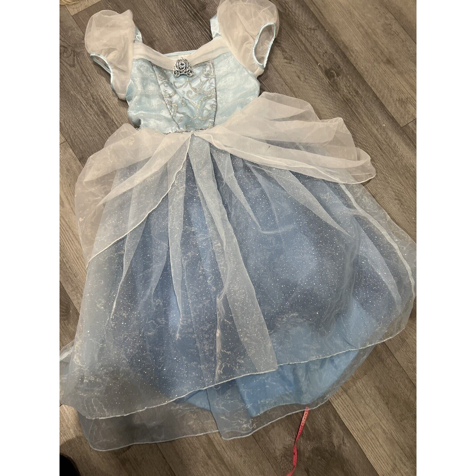 Disney Castle Collection Cinderella Dress Costume Tulle Girls Size 11/12
