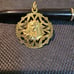 336V1 14k Italy Gold Pendant (ONE pendant double-sided)