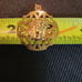 336V1 14k Italy Gold Pendant (ONE pendant double-sided)