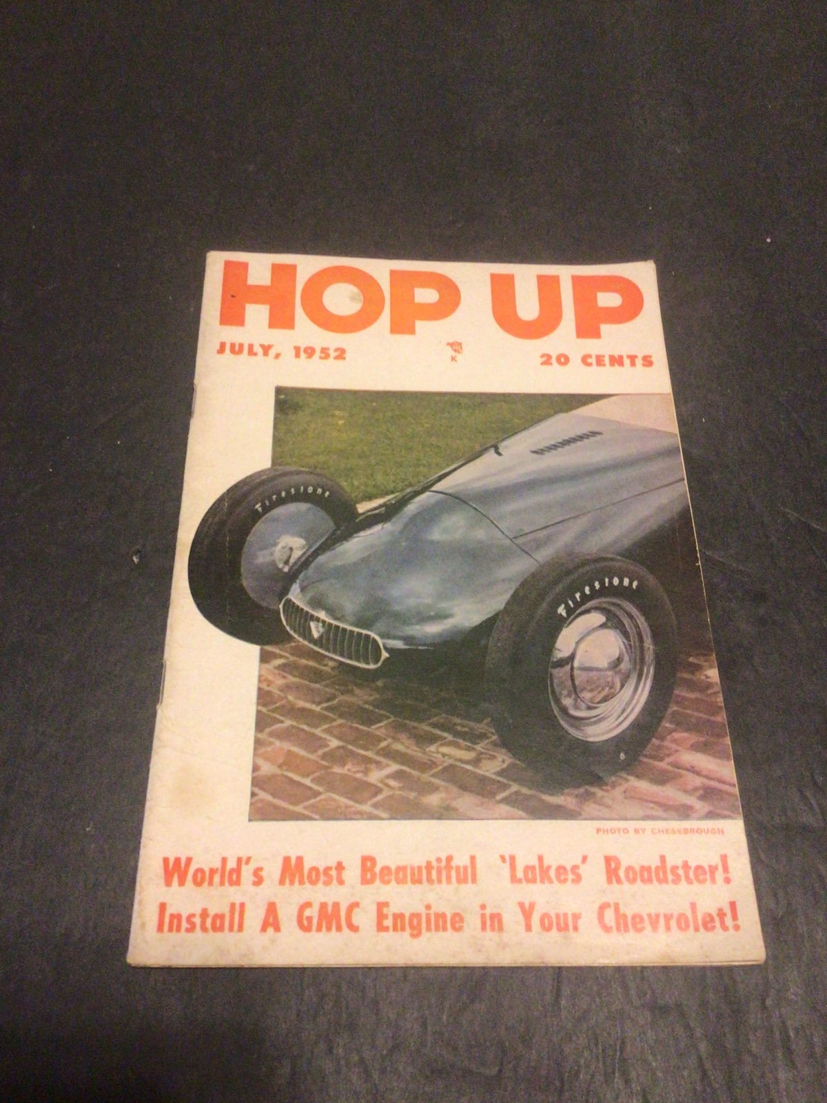 1952 Hop-Up Hot Rod Magazine rare