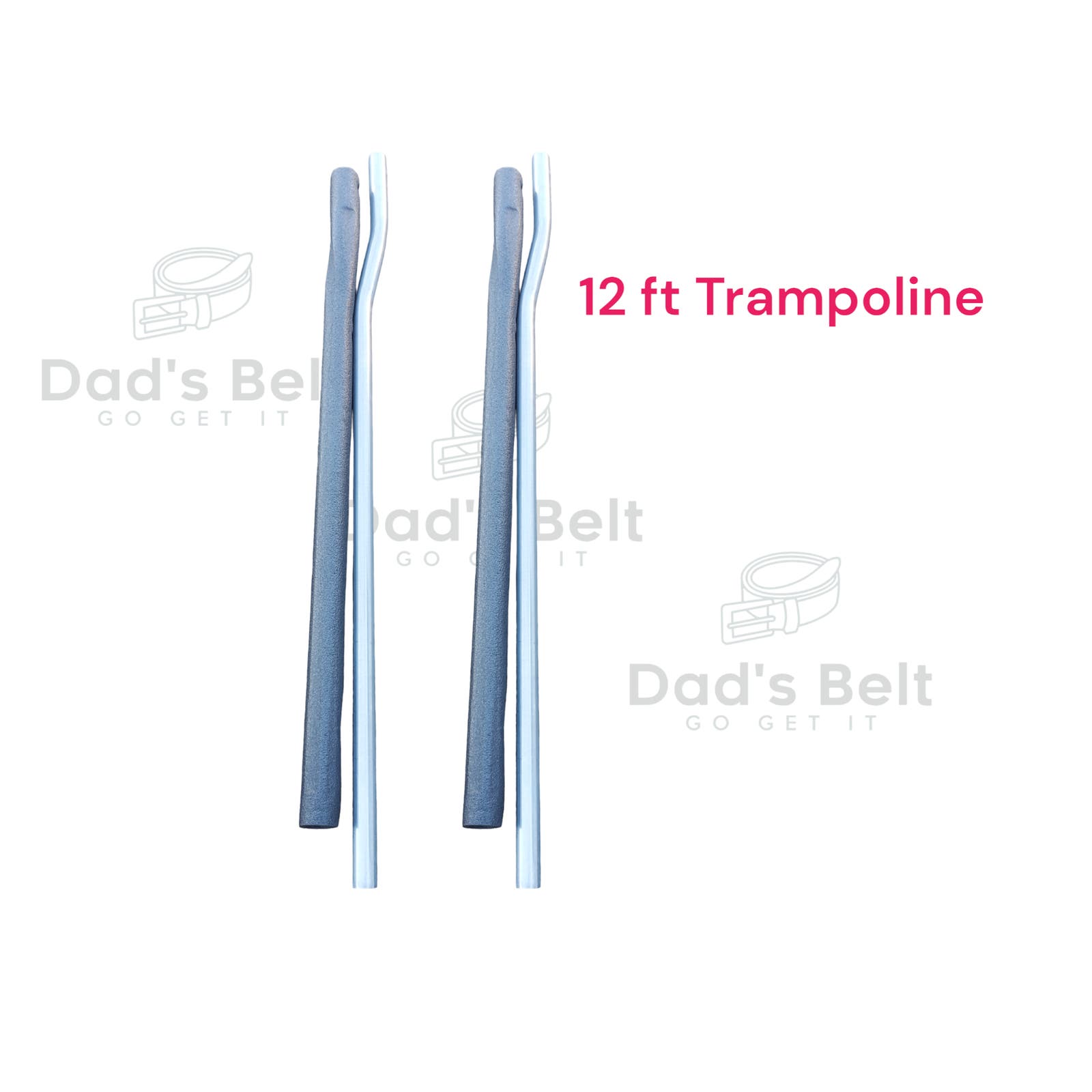 UPPER FRAME TUB 12 Ft Replacement Trampoline Enclosure Set of 2 Bounce Pro
