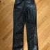 Leather pants