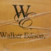 Walker Edison 18 Fluted Door End Table Dark walnut