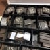 Vintage Magnetic Doppio price pieces for menu board