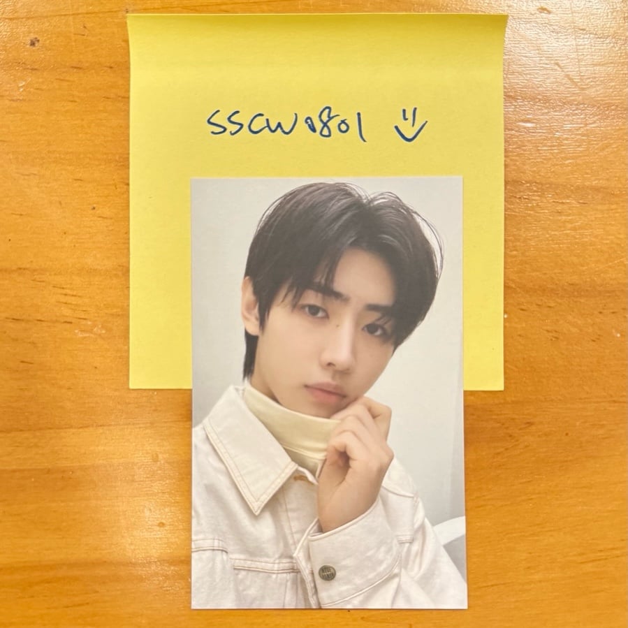 Sunghoon ENHYPEN DIMENSION : SENKOU Tower Record Official Photocard Lucky draw