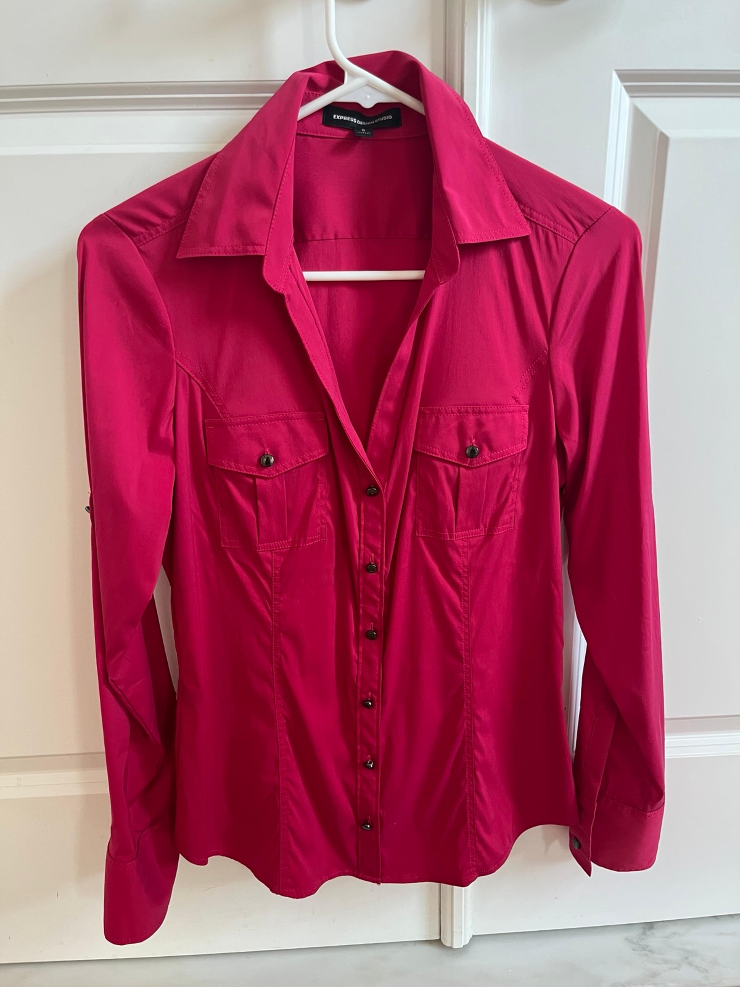 Express Button Down Dress Shirt