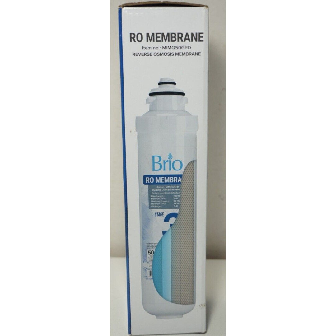 NEW Brio Reverse Osmosis Membrane Stage-3 Replacement Water Cooler Filter BNIB