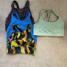 Lululemon bras size 6