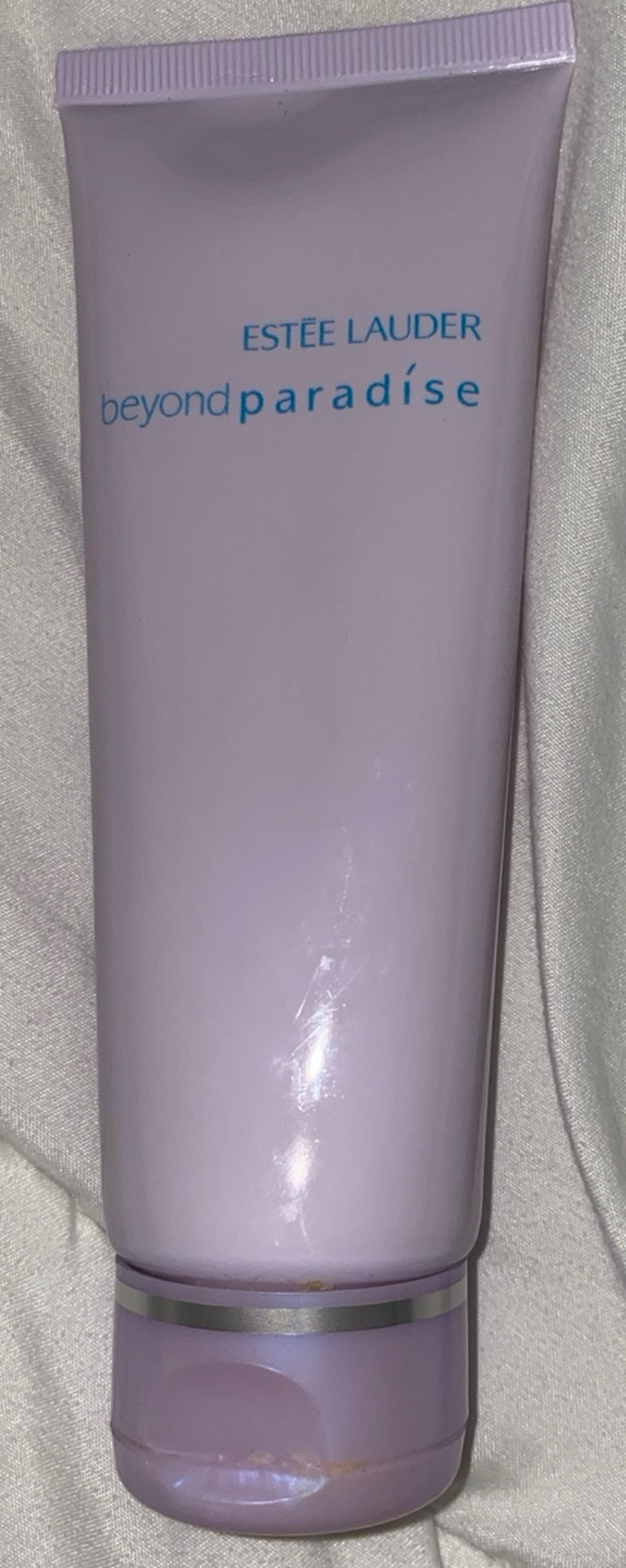 ESTEE LAUDER BEYOND PARADISE BODY WASH - OPEN BOTTLE