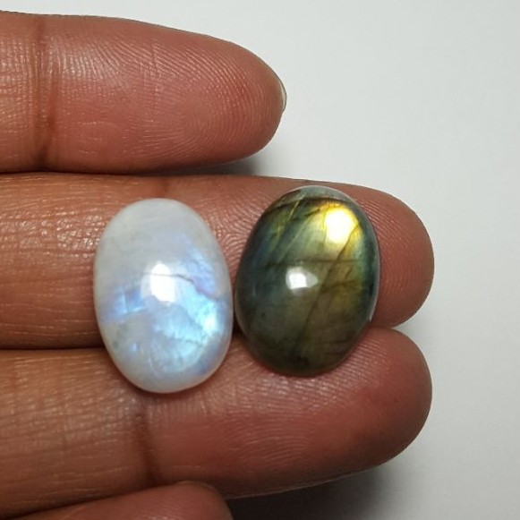 Labradorite & Rainbow Cabochon-LRL-06-9