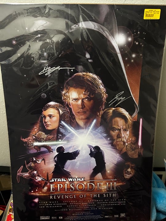 Star Wars autograph