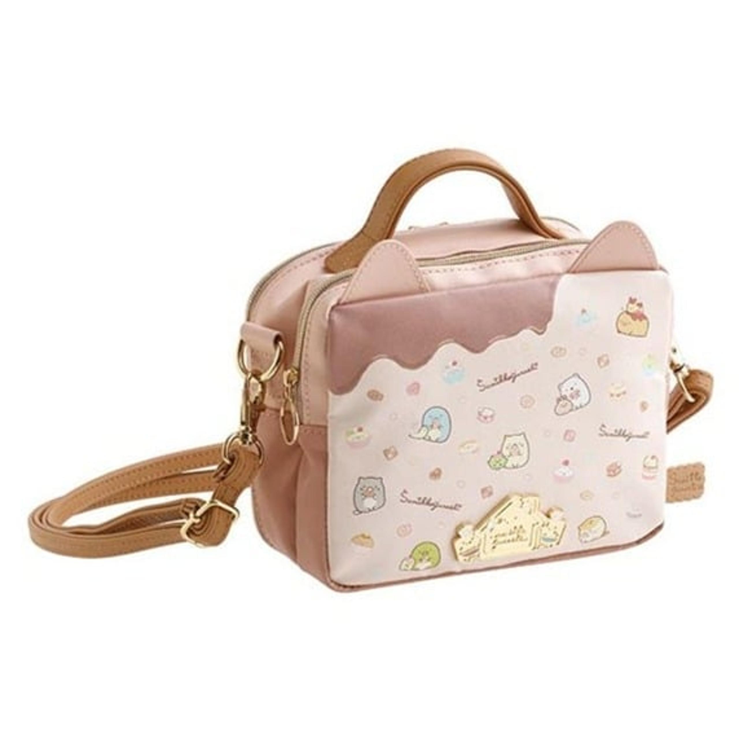 San-X Sumikko Gurashi "Neko Siblings & The Sweet Shop" SumiColle Mini Bag