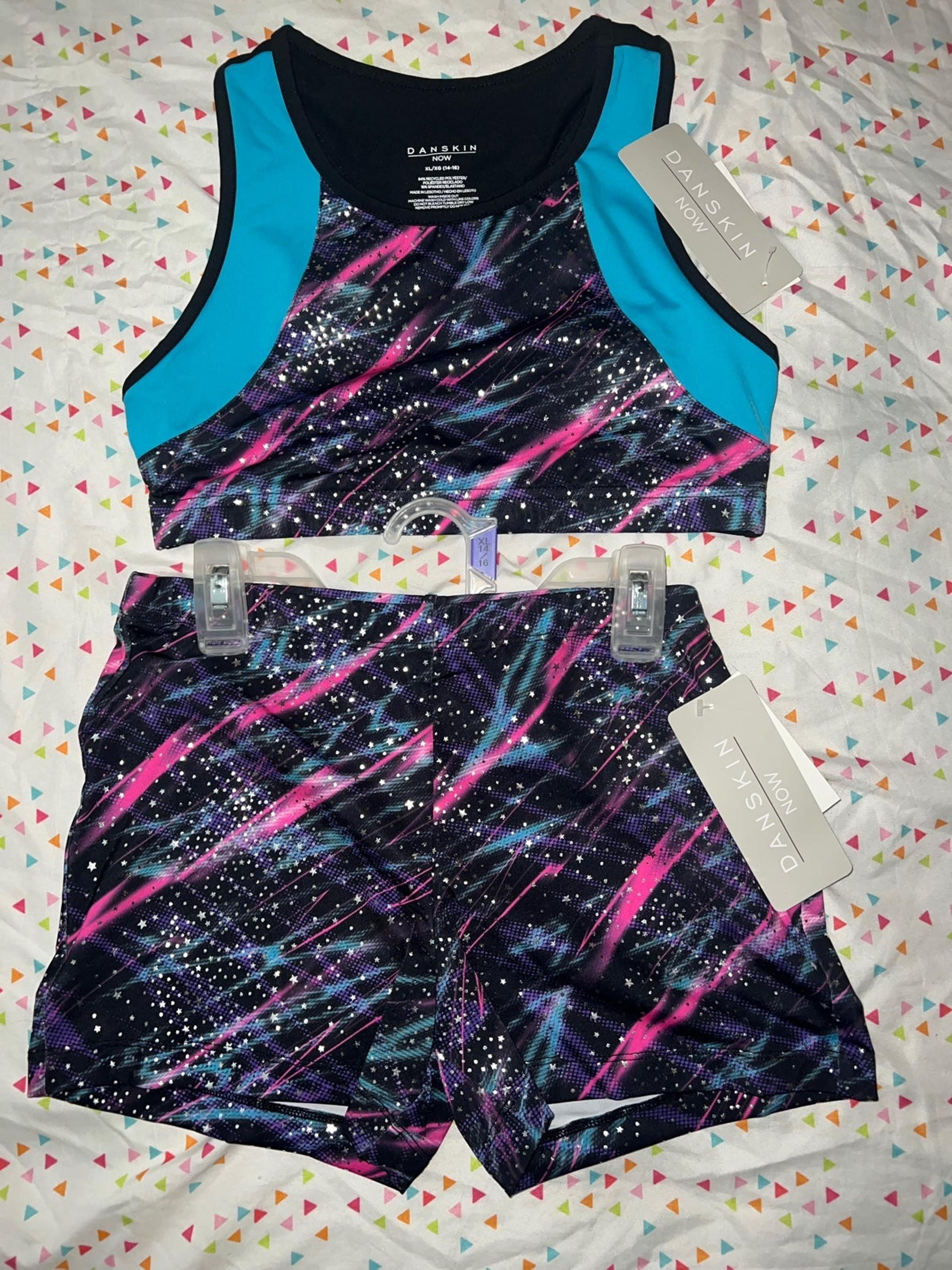 Girls leotard set size XL 14/16