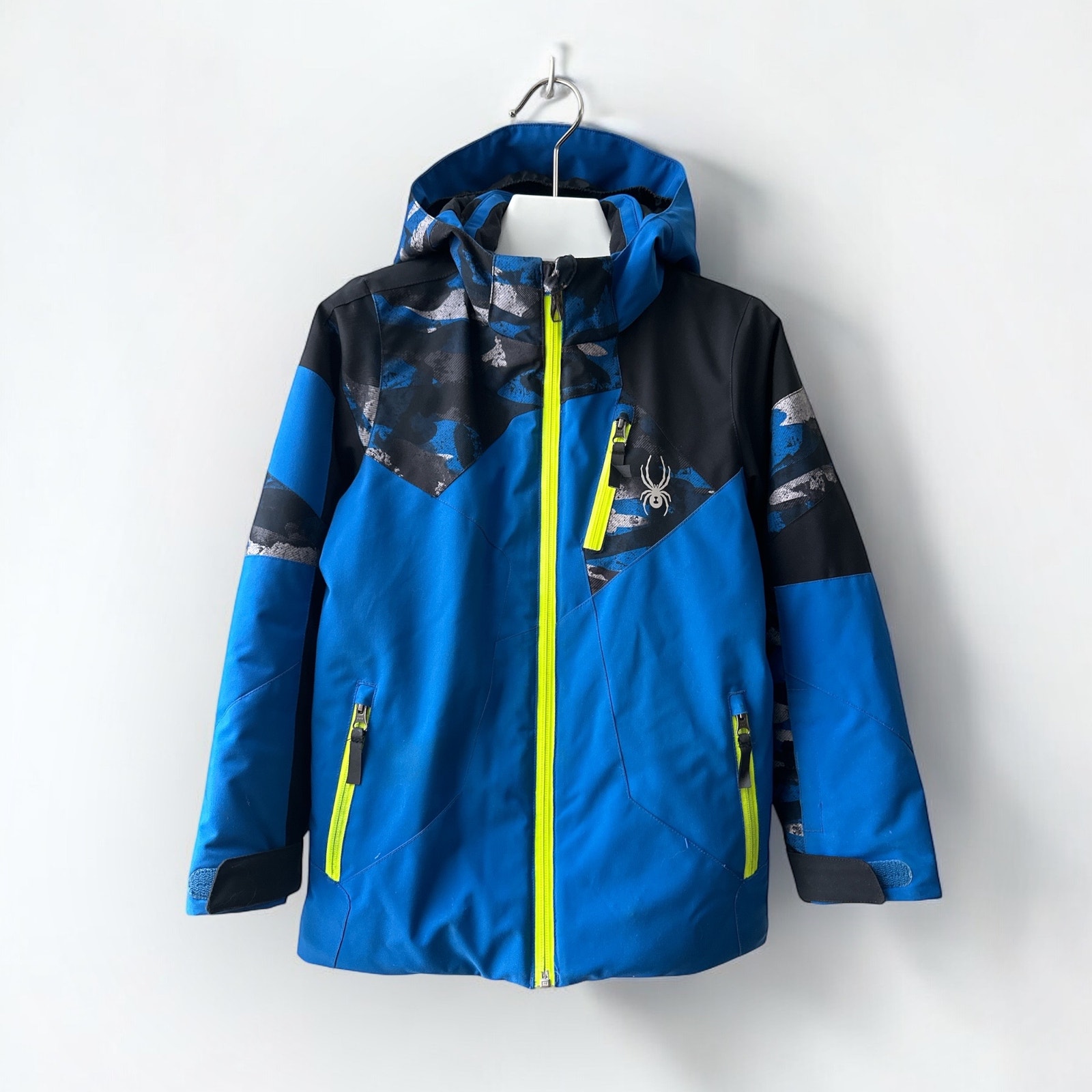 Spyder Leader Ski Snowboard Winter Jacket, Size 10, Blue
