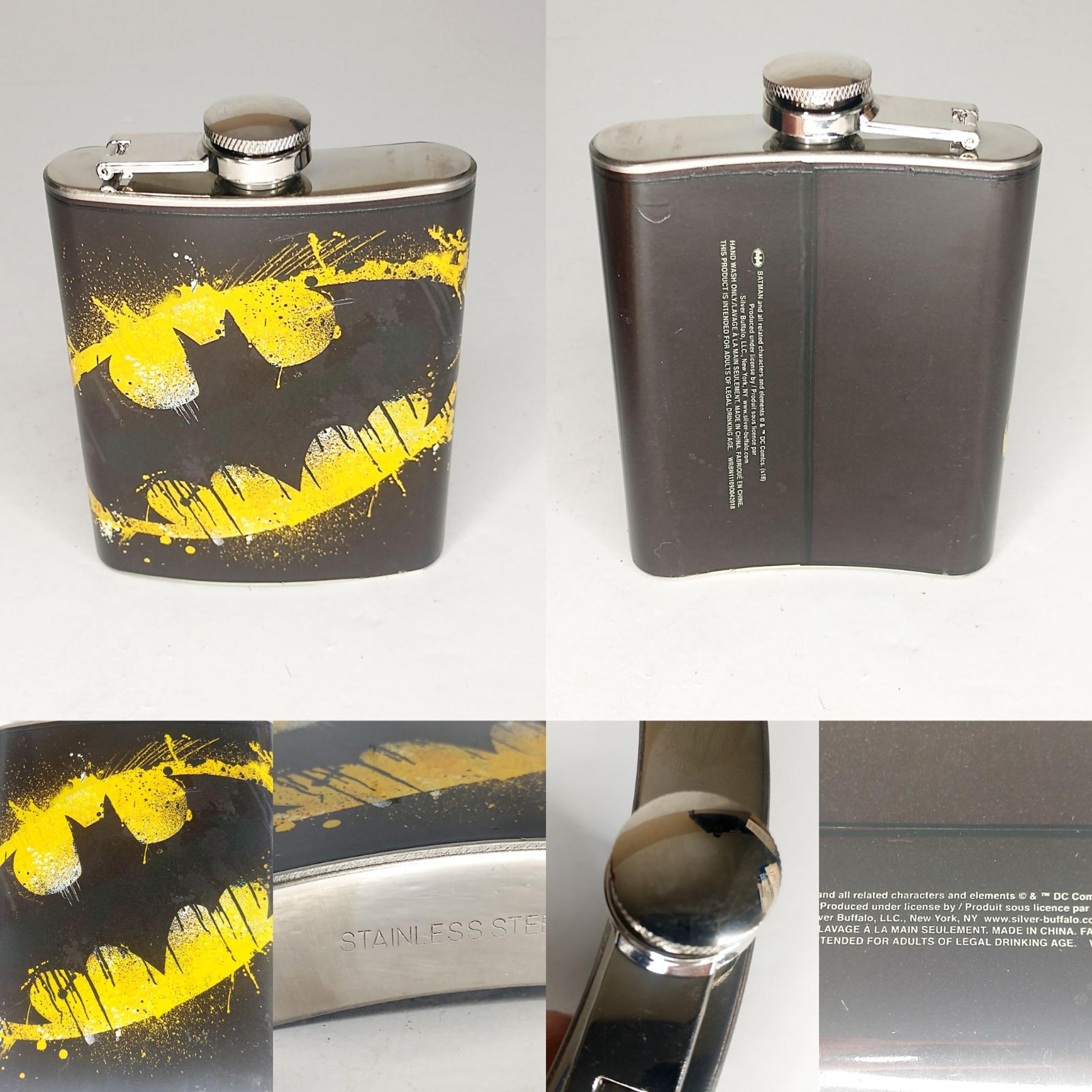 Batman Logo Stainless Steel Drink Flask