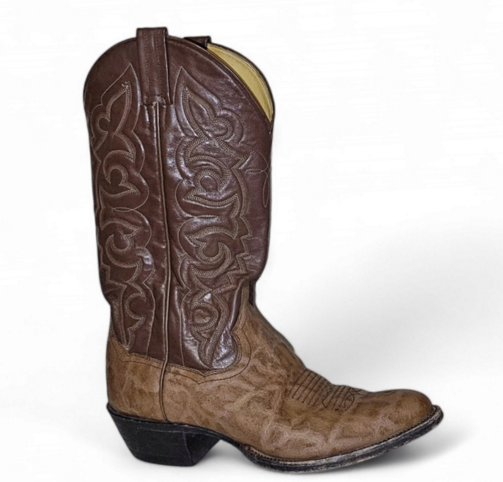 Panhandle Slim Men's Genuine Leather Cowboy Boots - 8.5 D